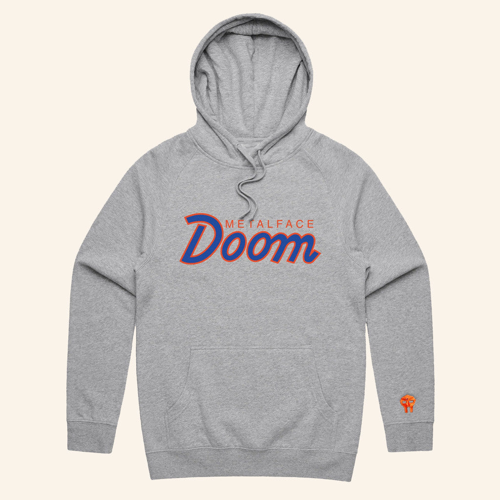 MF Doom Merch DOOMSDAY 2025 Retro Script Hoodie Gifts For Rap Lovers - Thriftgiftshop