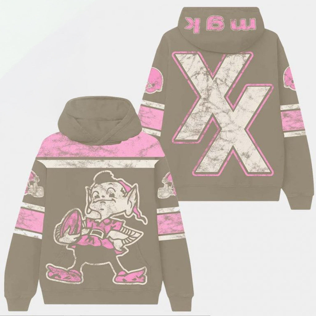 MGK x Cleveland Football 2025 Hoodie MGK Merch Gifts Ideas For Sisters - Thriftgiftshop