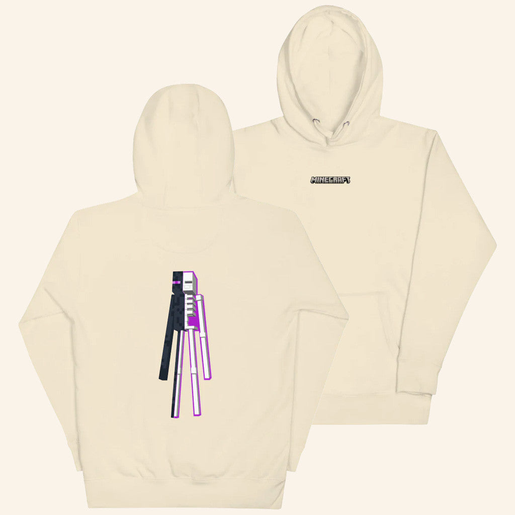 Minecraft Merch Enderman Skeleton Hoodie Best Gifts For Girlfriend - Thriftgiftshop