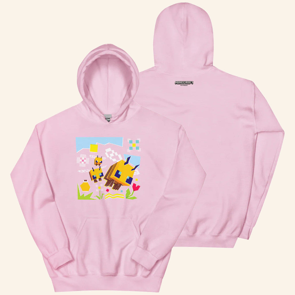 Minecraft Merch Minecraft Bee Hoodie Cute Gifts For Daughter - Thriftgiftshop