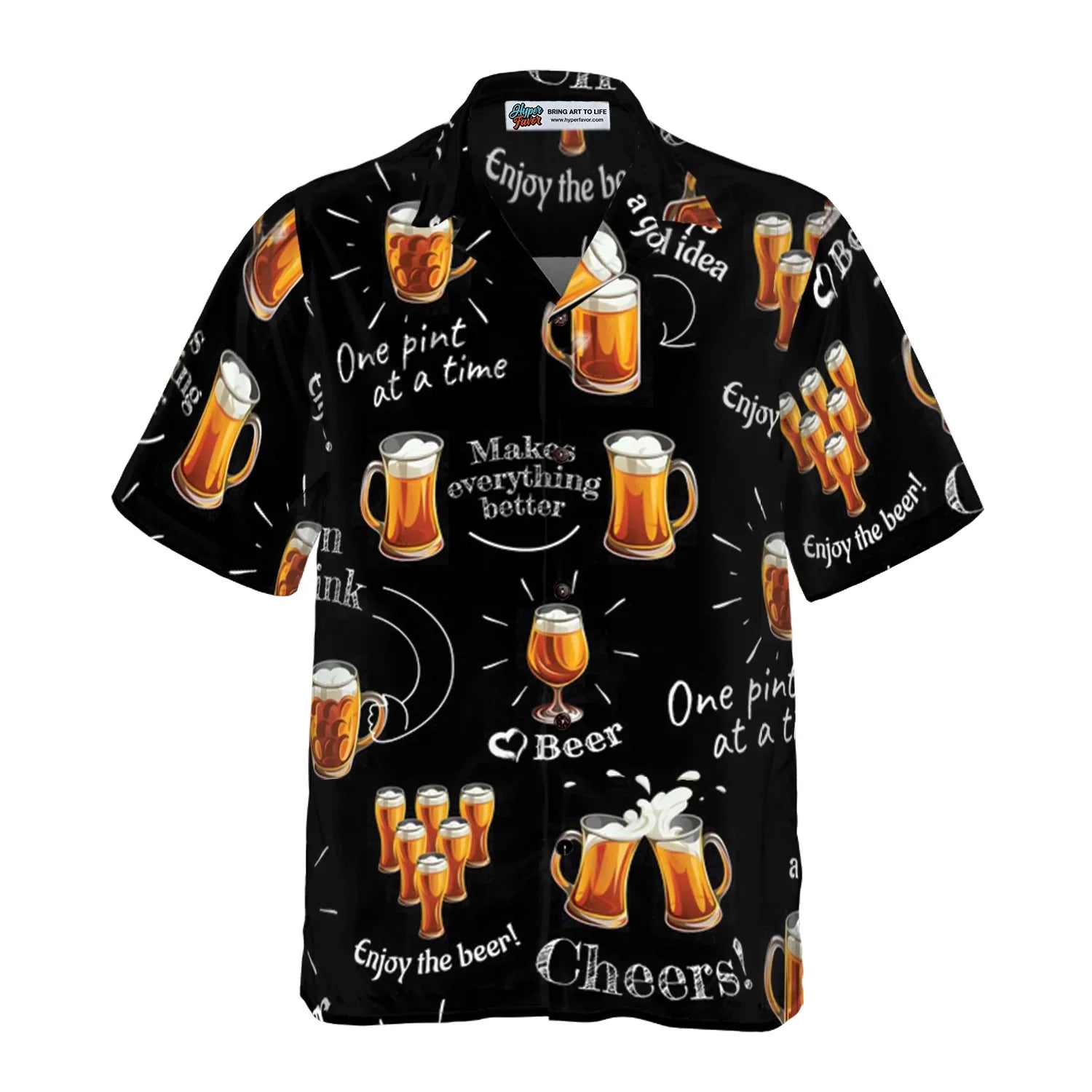 Beer Born To Drink Hawaiian Shirt, Beer Makes Everything Better Hawaiian Shirt, Beer Tropical Summer Aloha Shirt For Men And Women, Perfect Gift For Beer Lovers, Friends, Husband, Boyfriend, Family