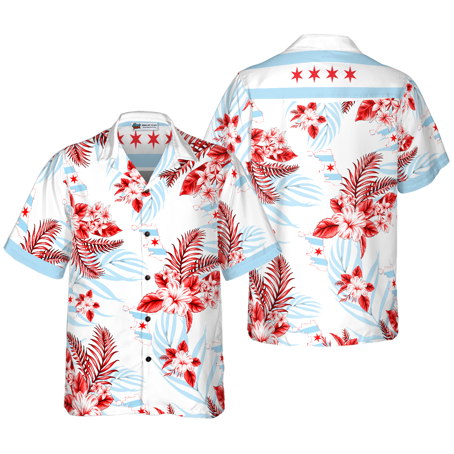 Chicago Proud Hawaiian Shirt, Best Gift For Chicago Lover, Friend, Family