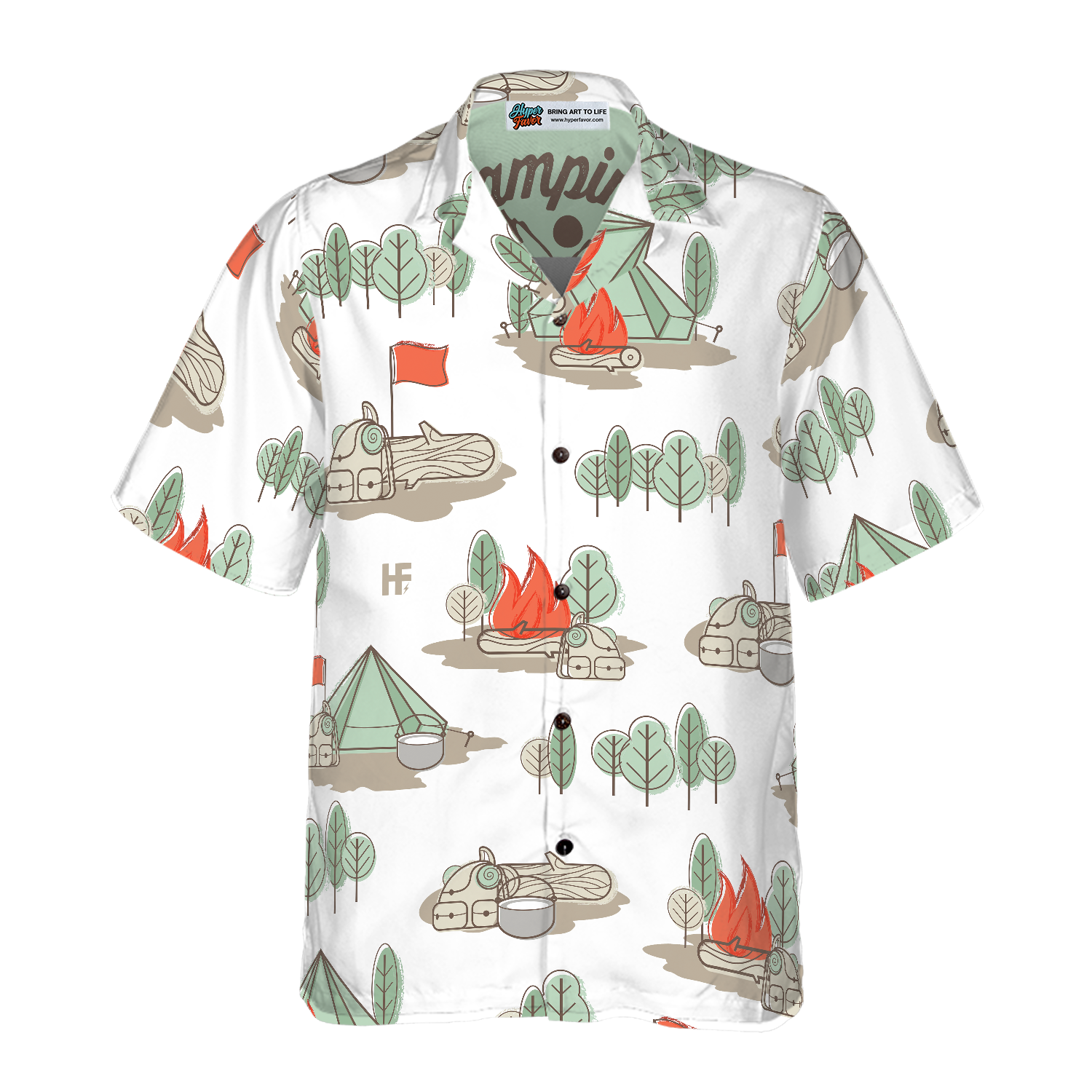 Camping And Beer Thats Why Im Here Hawaiian Shirt,Camping Hawaiian Shirt, Best Gift For Camping, Friend, Family