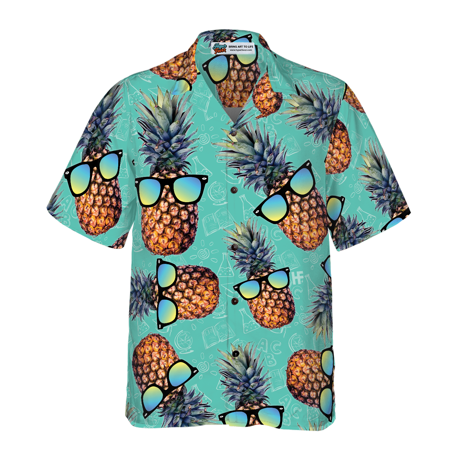 Chill Pineapple Teacher Hawaiian Shirt, Teacher Shirt for Men And Women, Best Gift For Teachers, Friend, Family