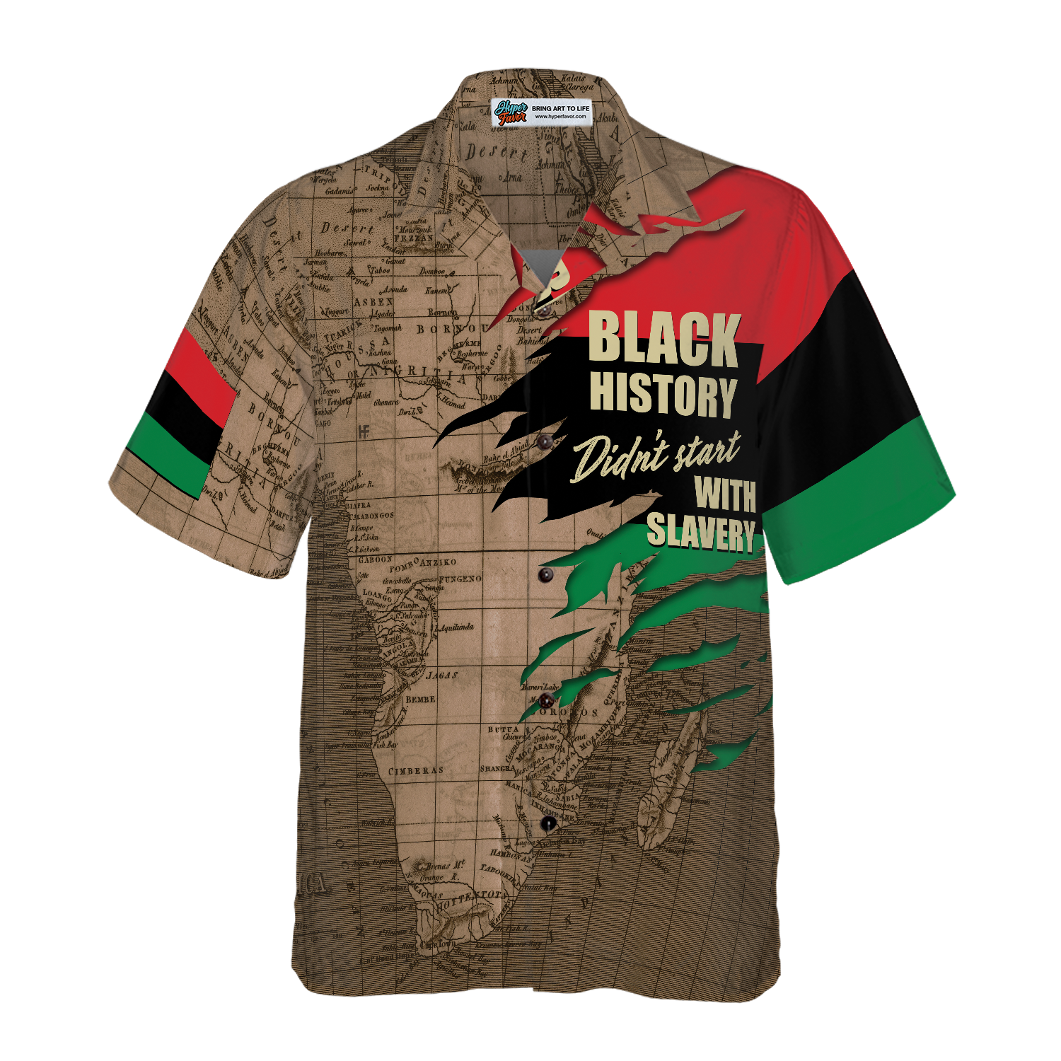 Black History Didn't Start With Slavery Hawaiian Shirt - Perfect Gift For Friends, Husband, Boyfriend, Family