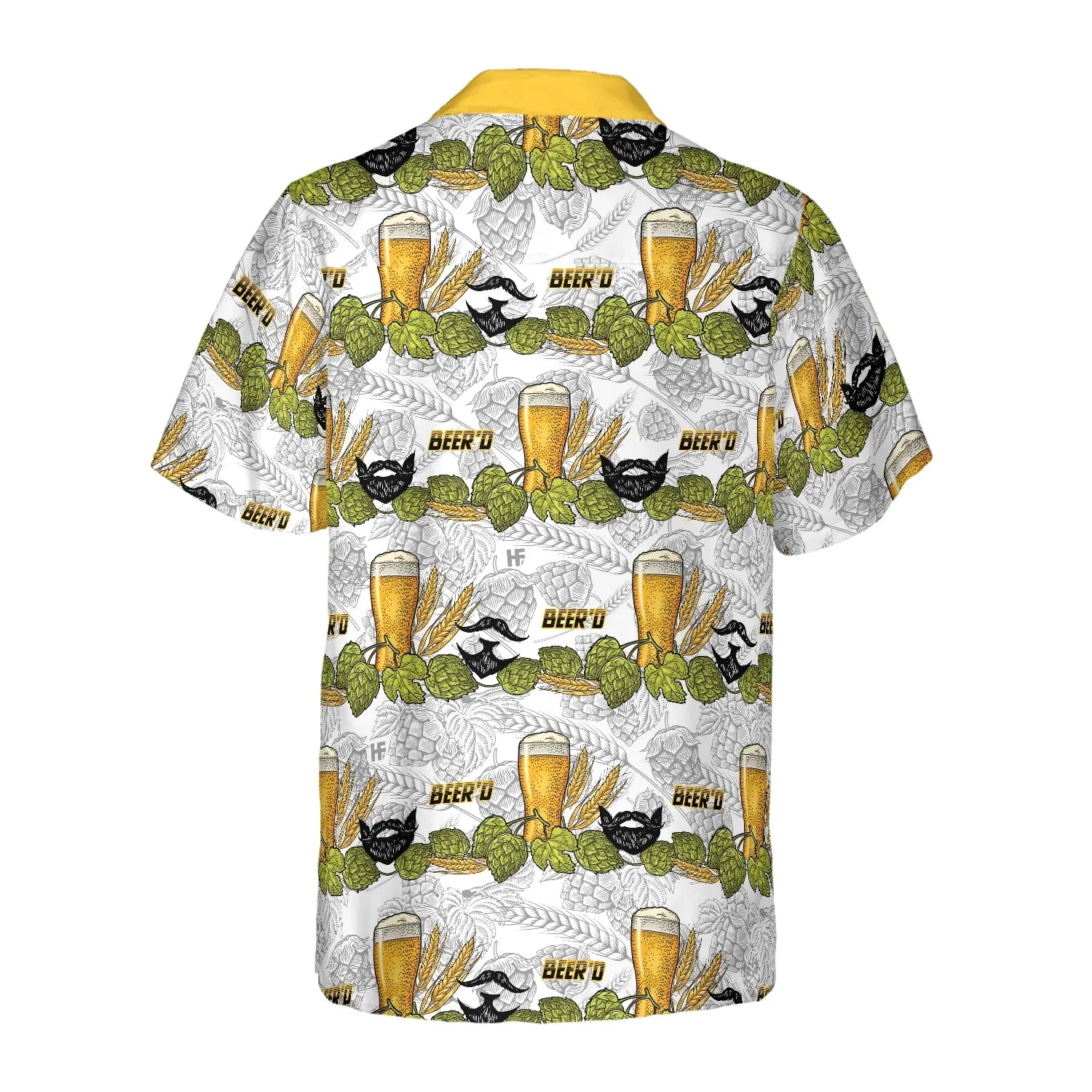 Beard Beer Hawaiian Shirt, Beer Aloha Shirt, Beer Lovers Hawaiian Shirt For Men - Perfect Gift For Beer Lovers, Friends, Husband, Boyfriend, Family