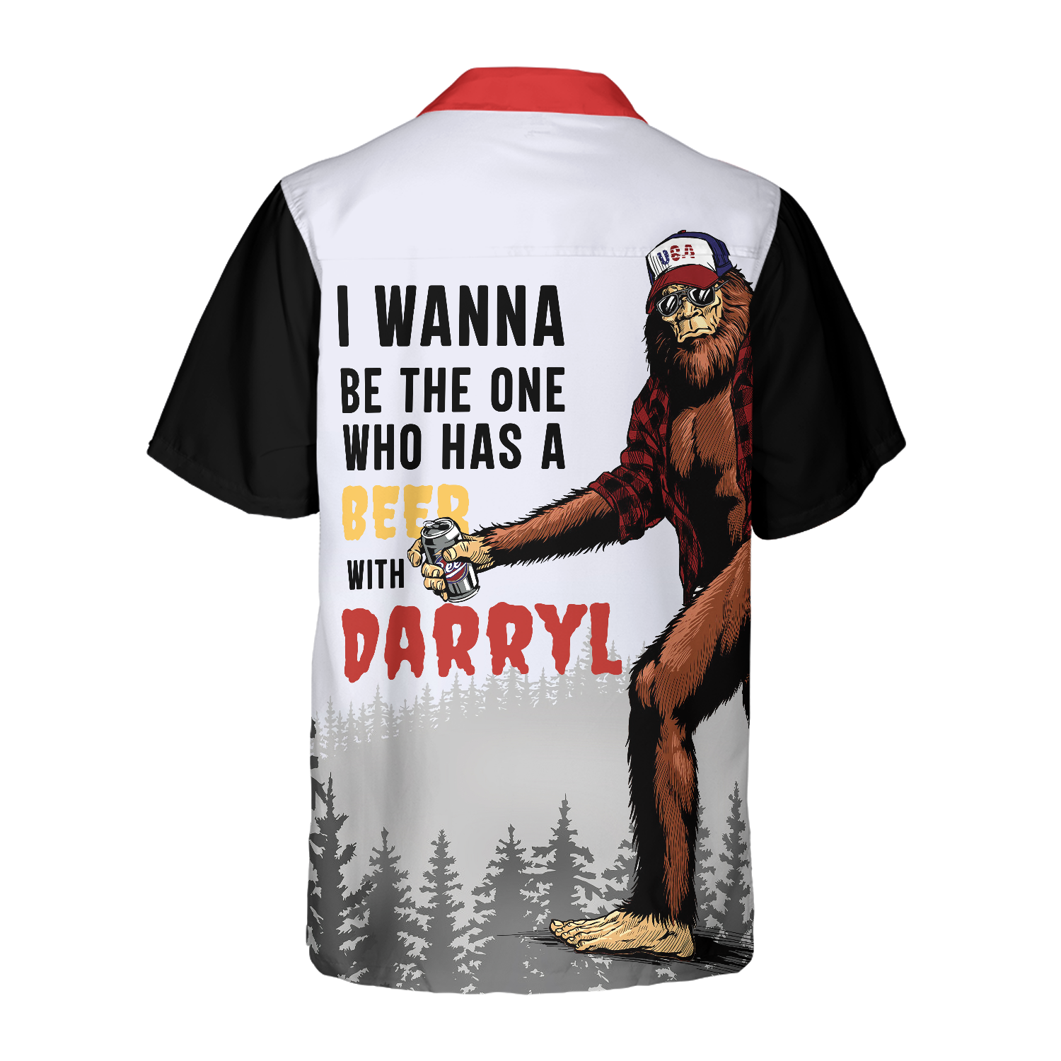 Camping & Drunk With Darryl Hawaiian Shirt,I Wana Be The One Who Has A Beer Hawaiian Shirt, Best Gift For Camping, Friend, Family