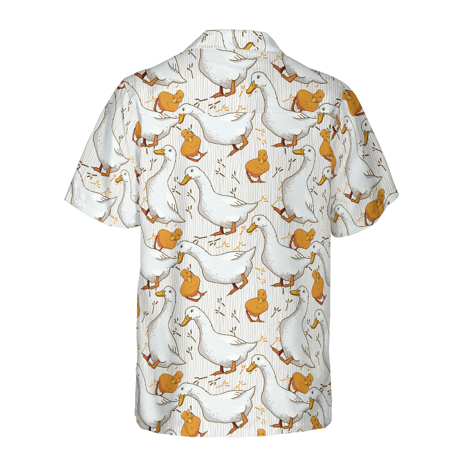 Cartoon Duck Shirt For Men Hawaiian Shirt, Pineapple Hawaiian Shirt, Best Gift For Cartoon Lover, Friend, Family