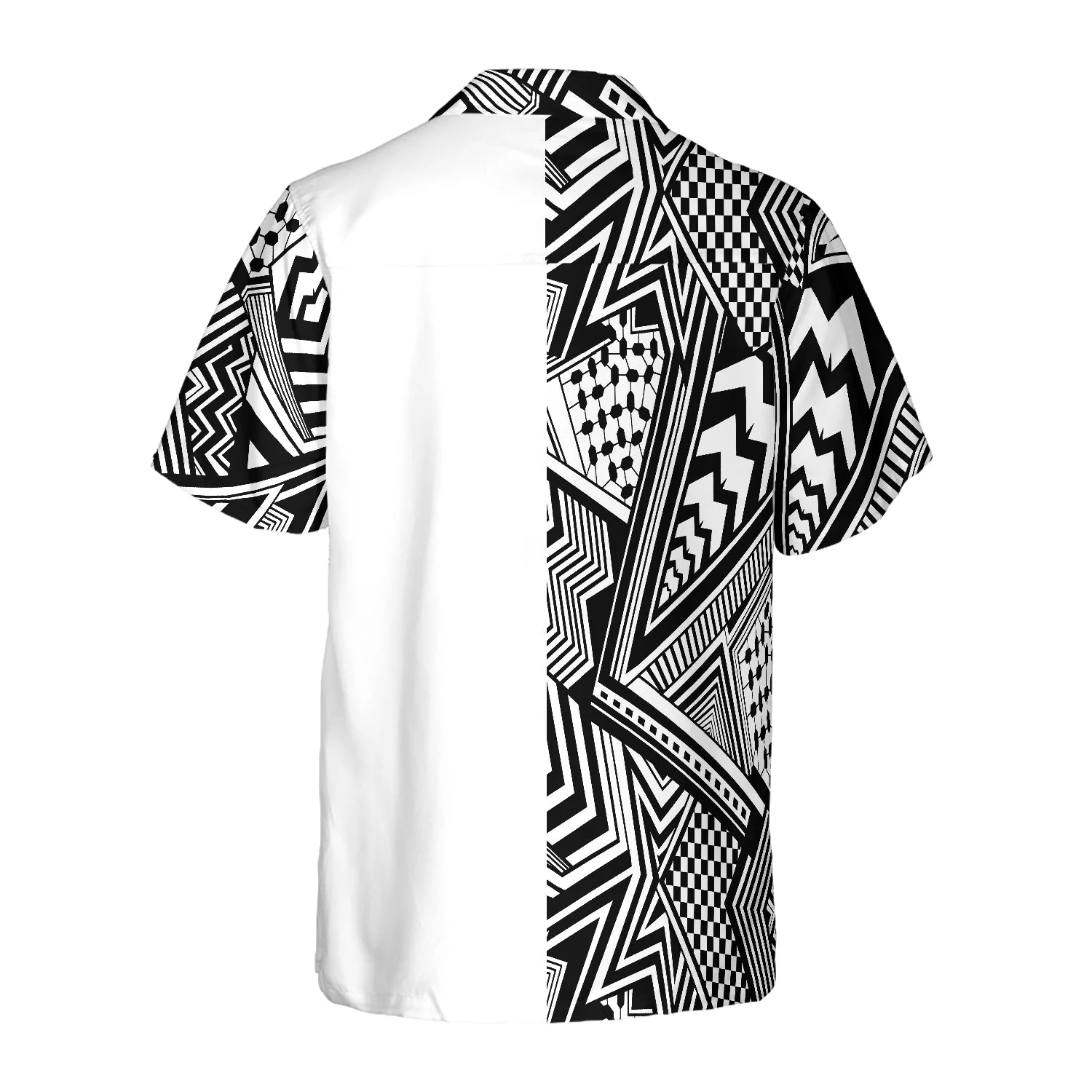 Black and White Golfaholic Hawaiian Shirt, Golf Hawaiian Shirt For Men & Women - Perfect Gift Husband, Wife, Boyfriend, Girlfriend, Family, Friends