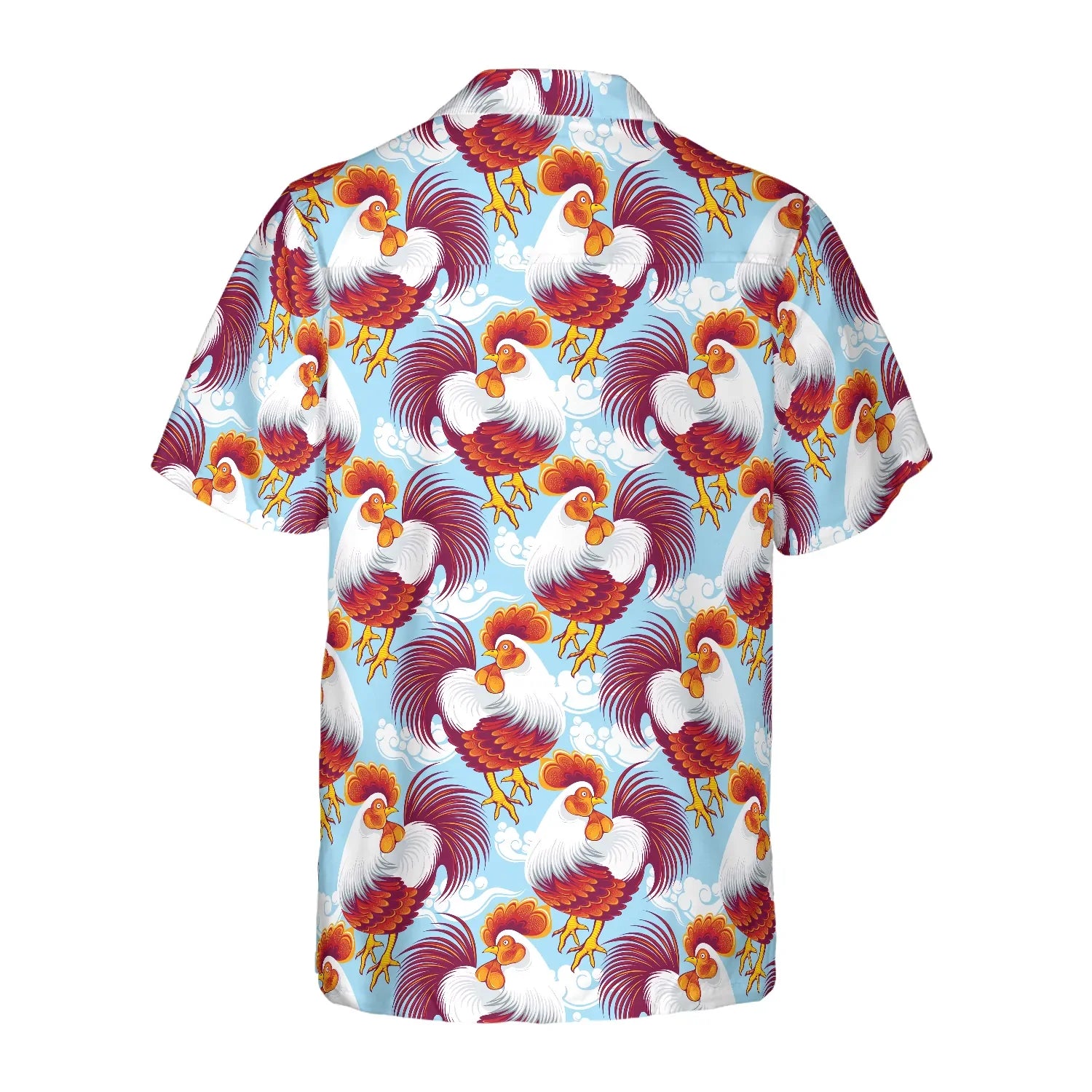Beautiful Chickens Hawaiian Shirt, Chicken Aloha Shirt For Men- Perfect Gift For Chicken Lovers, Friends, Husband, Boyfriend, Family