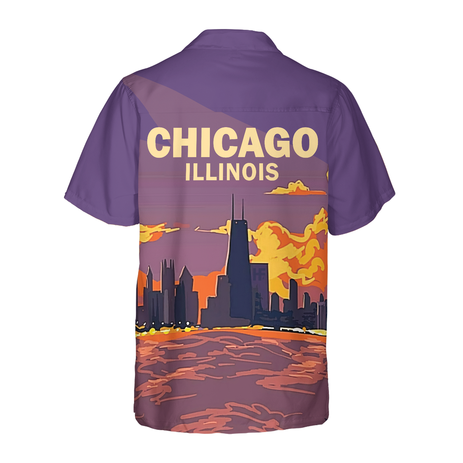 Chicago Illinois Hawaiian Shirt, Best Gift For Husband, Wife, Boyfriend, Girlfriend, Friend, Family