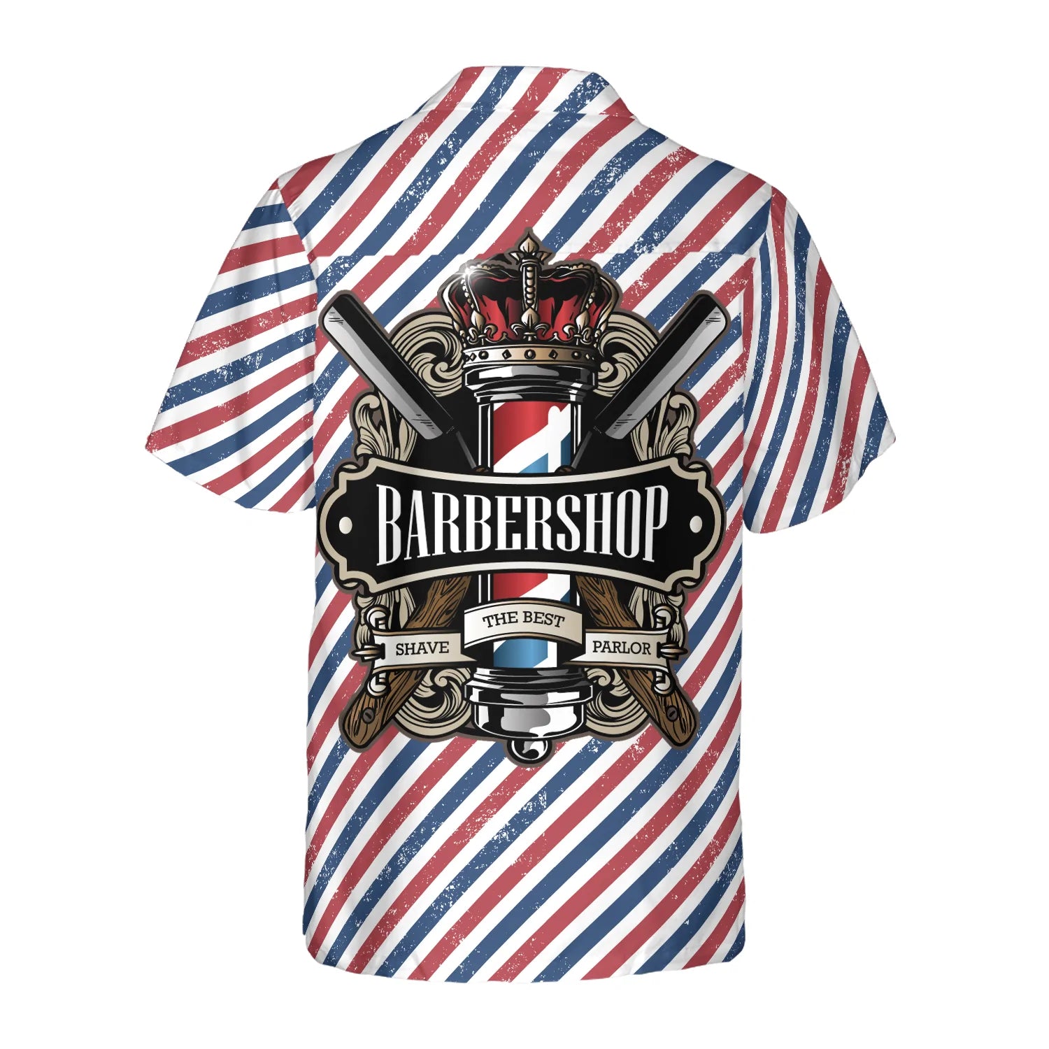Barbershop Shave & Cut Hawaiian Shirt, Barbershop Shave The Best Parlor Aloha Shirt Summer For Men, Best Gift For Barber, Summer, Husband, Boyfriend