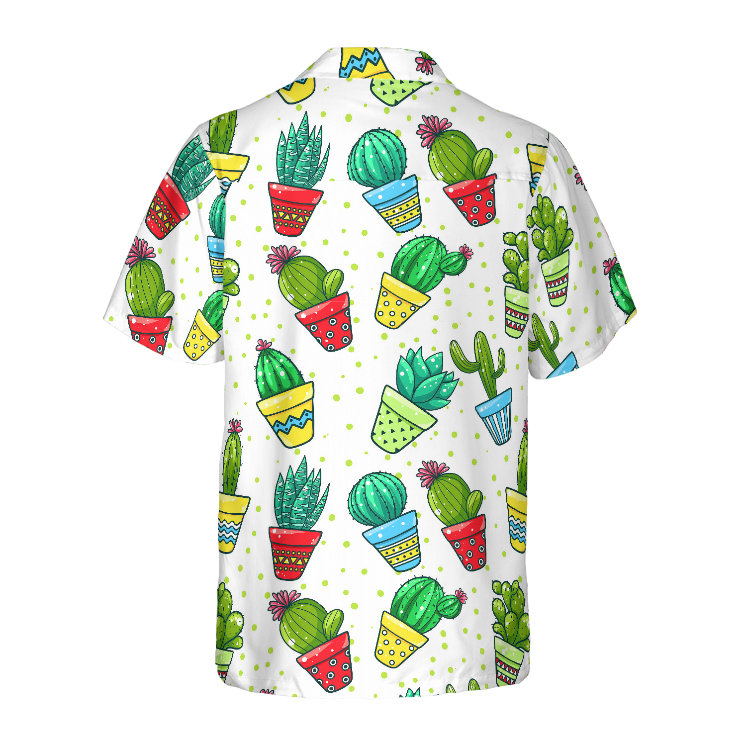 Cactus Seamless Pattern Hawaiian Shirt, Best Gift For Friend, Family