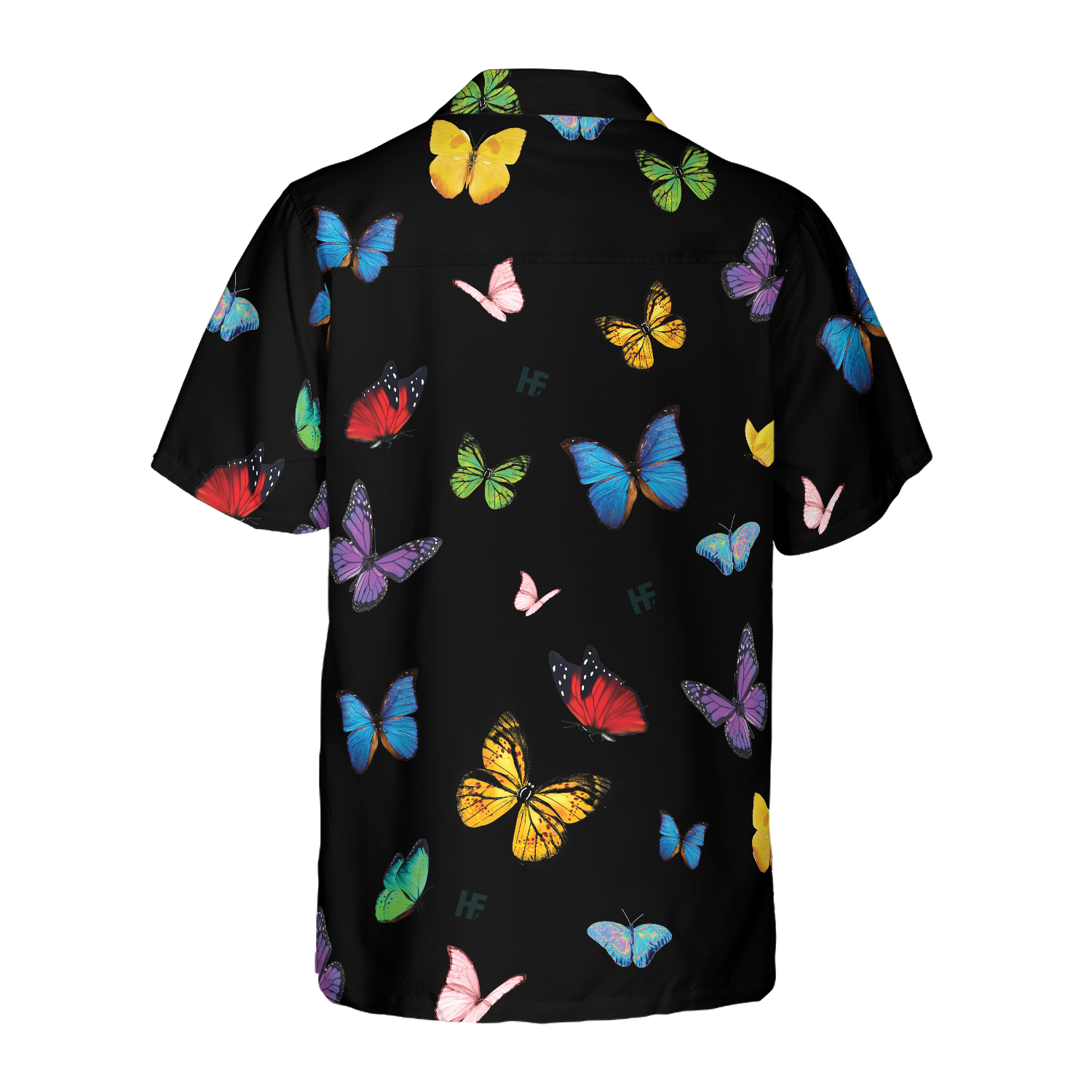 Butterfly Seamless Pattern Hawaiian Shirt, Best Gift For Husband, Wife, Boyfriend, Girlfriend, Friend, Family