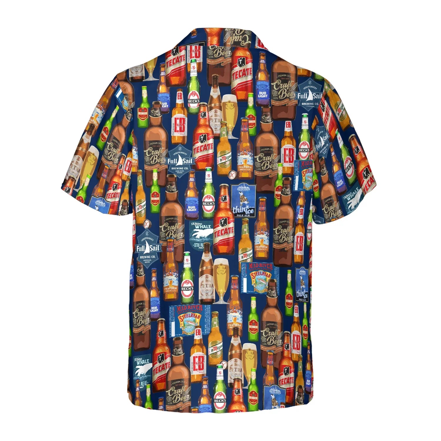 Beer Hawaiian Shirt, Colorful Kind Of Beers Hawaiian Shirt, Beer Mug Tropical Summer Aloha Shirt For Men, Perfect Gift For Beer Lovers, Friends, Husband, Boyfriend, Family