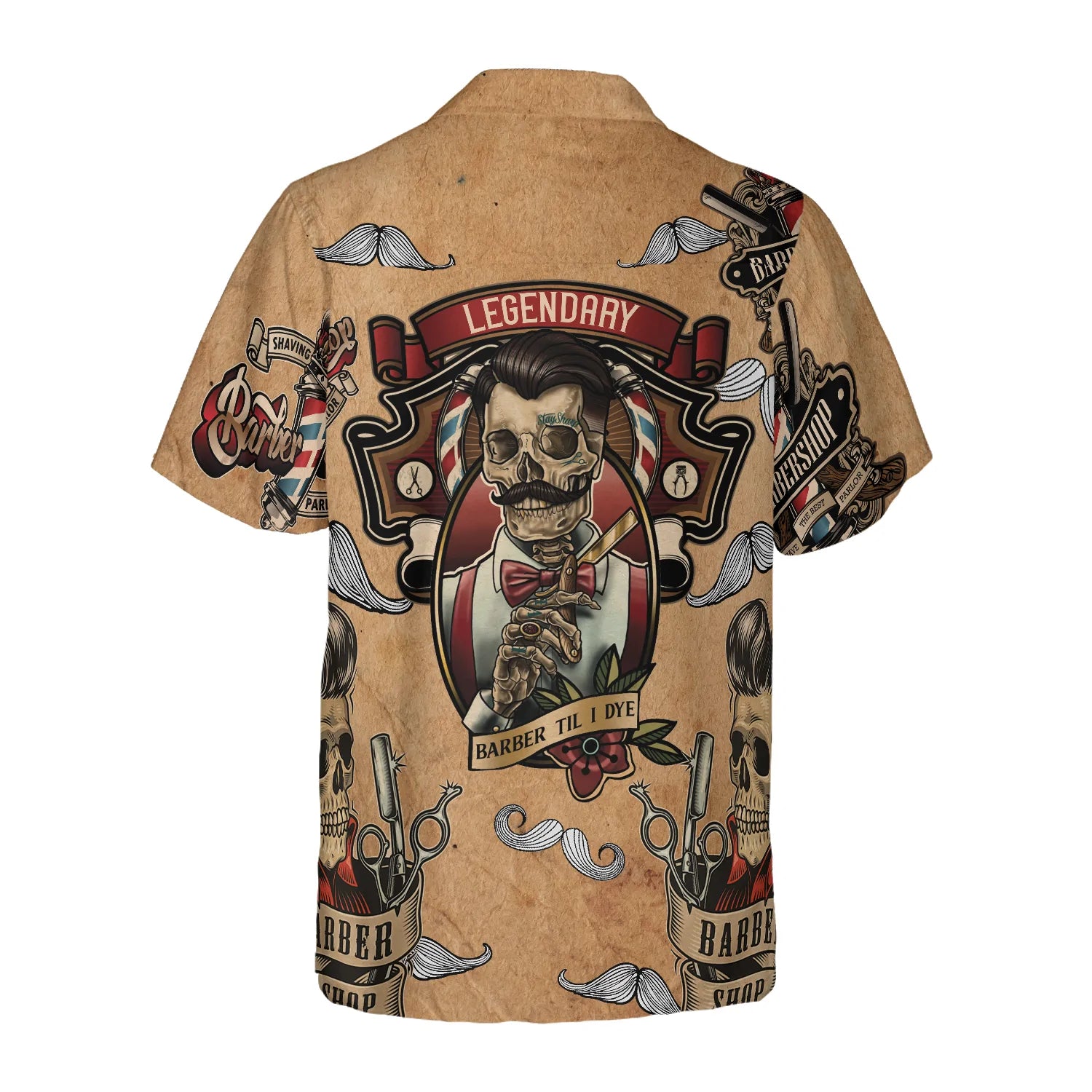 Barber Hawaiian Shirt, Barber Til I Dye Legendary Aloha Shirt Summer For Men, Best Gift For Barber, Summer, Husband, Boyfriend