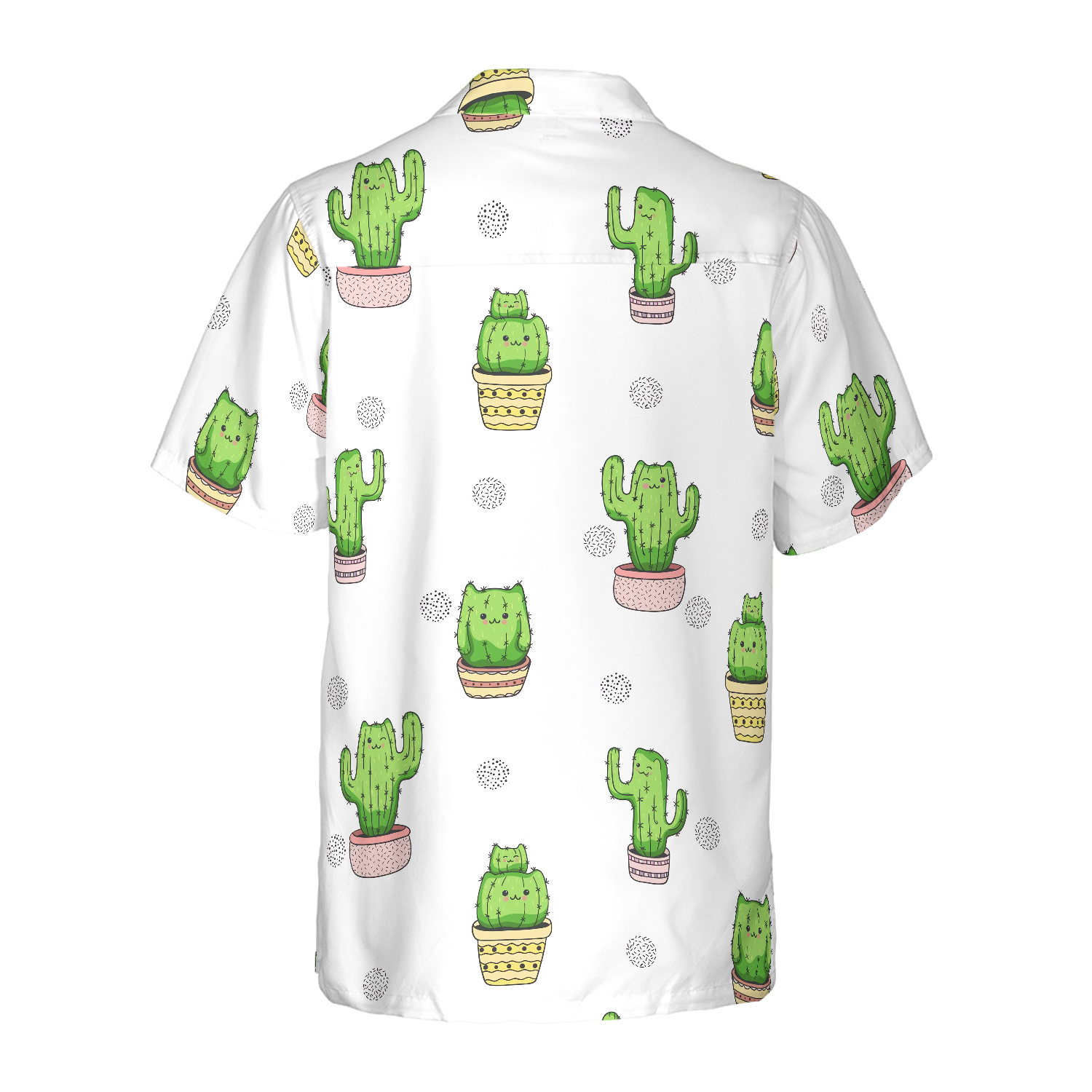 Cactus Cats Hawaiian Shirt, Best Gift For Husband, Wife, Boyfriend, Girlfriend, Friend, Family
