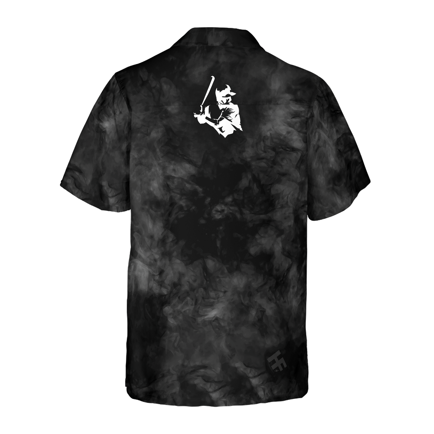 Baseball Player On Smoke Background Hawaiian Shirt, Best Gift For Baseball Players, Friend, Family