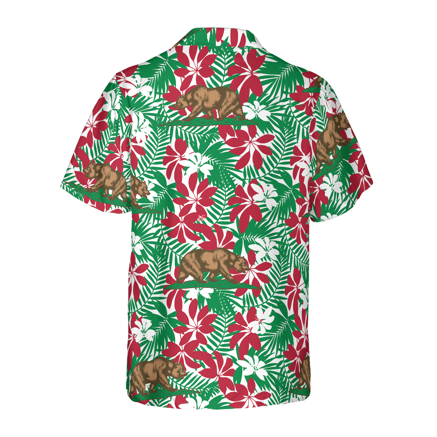 California Flag Seamless Pattern USA Hawaiian Shirt, Best Gift For Friend, Family