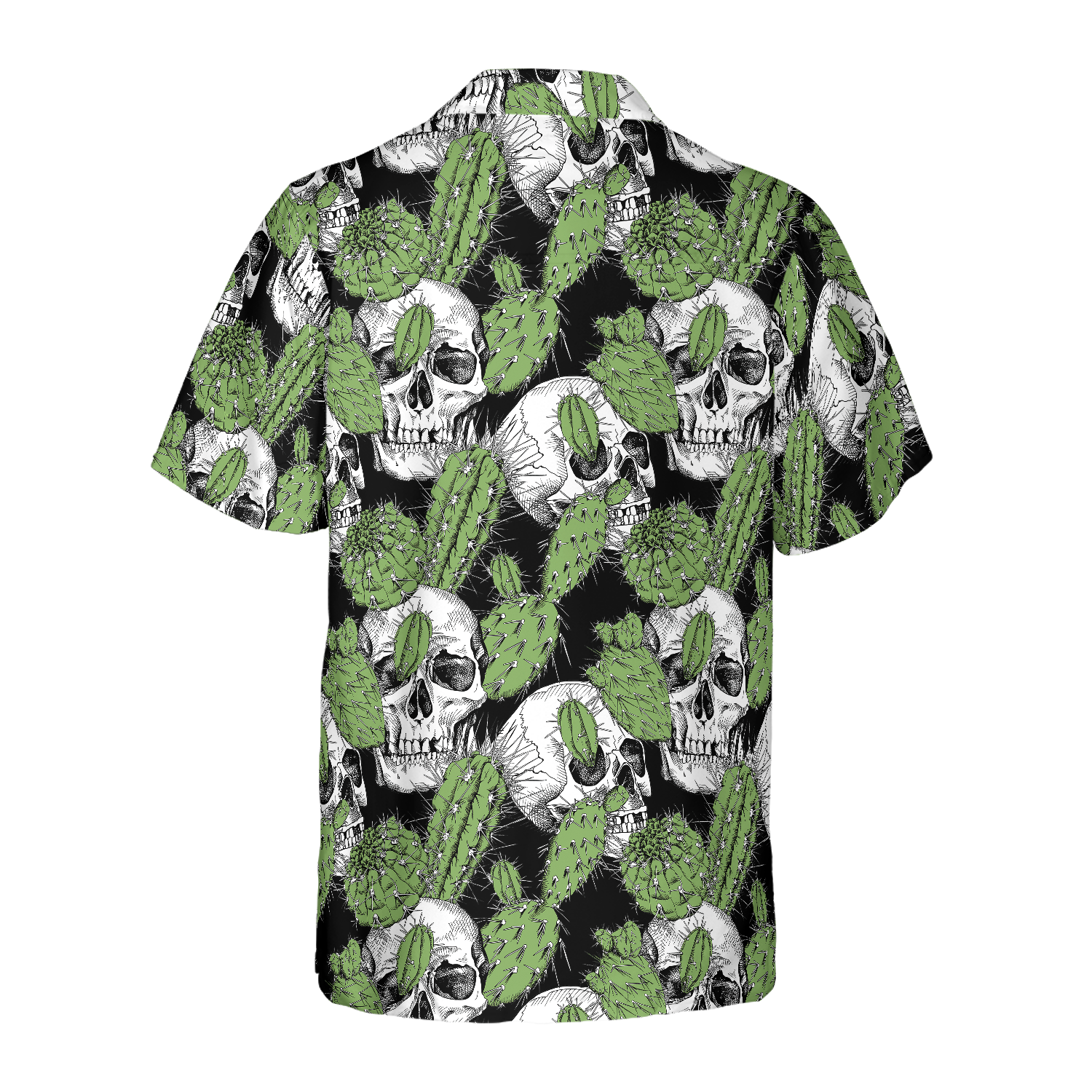 Cactus Skull Shirt For Men Hawaiian Shirt, Best Gift For Friend, Family