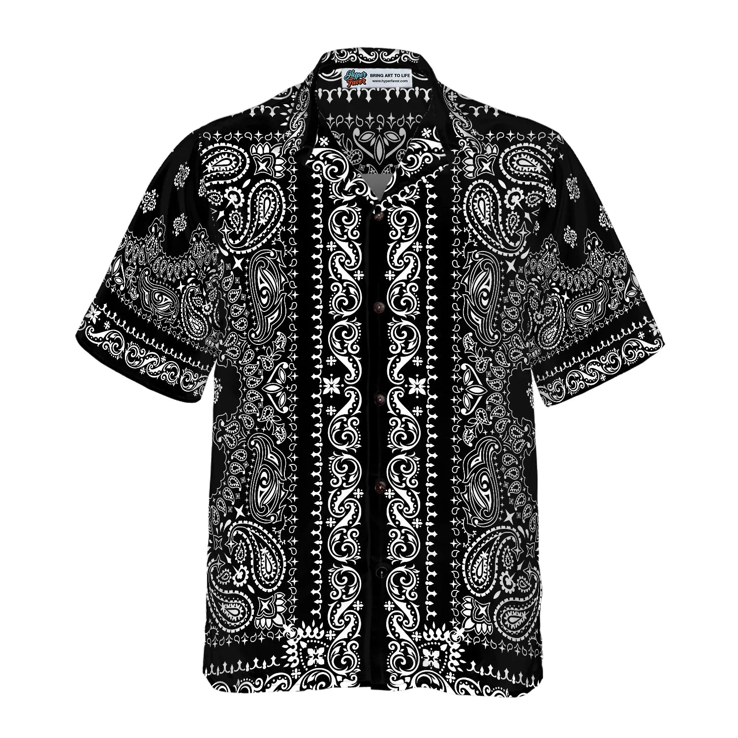 Barber Bandana Style White Hawaiian Shirt, Paisley Aloha Shirt Summer For Men & Women, Best Gift For Barber, Summer, Husband, Boyfriend, Wife, Girlfriend