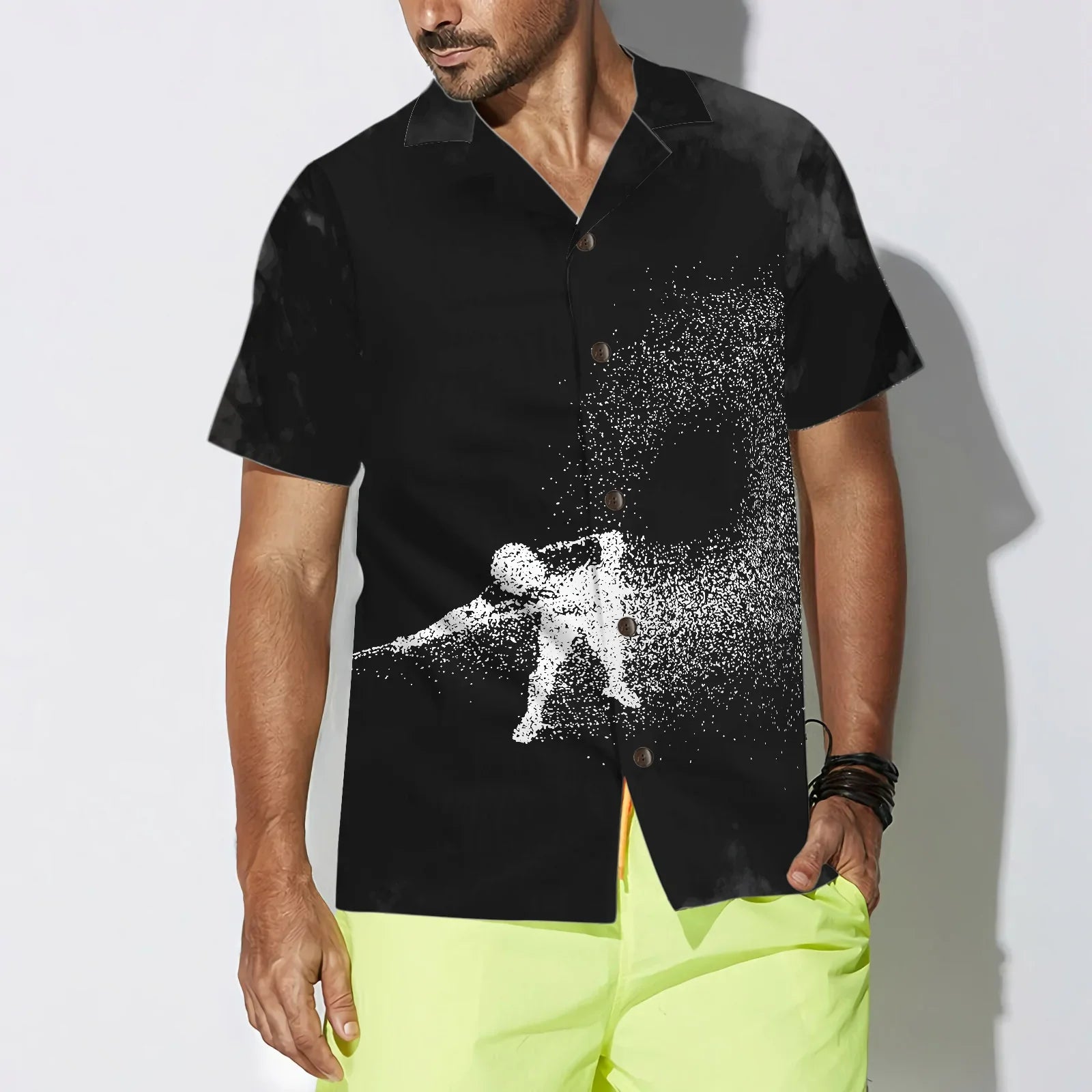 Billiards On Smoke Background Hawaiian Shirt - Best Gift For Husband, Boyfriend