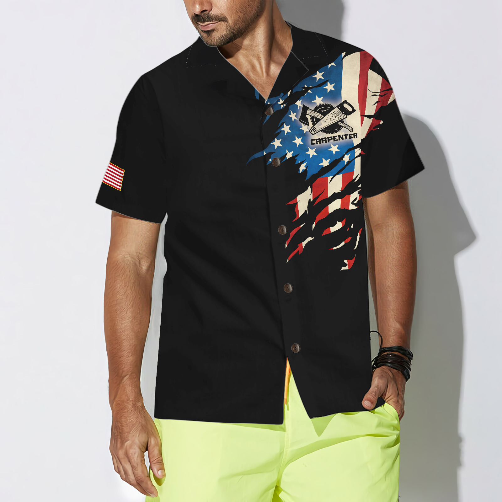 Carpenter My Craft Allows Me To Build Anything Hawaiian Shirt, Best Gift For Carpenter, Friend, Family