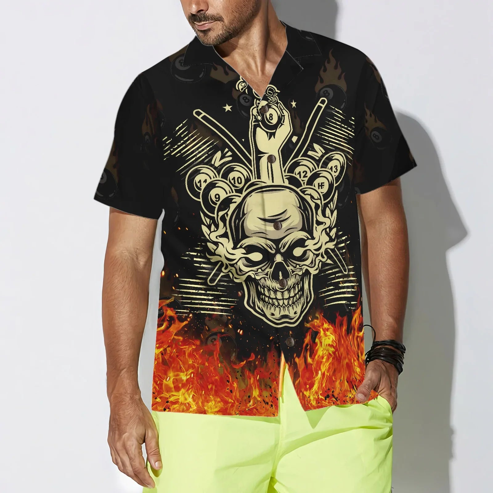 Billiard I'm Here To Break Your Balls Hawaiian Shirt - Best Gift For Husband, Boyfriend