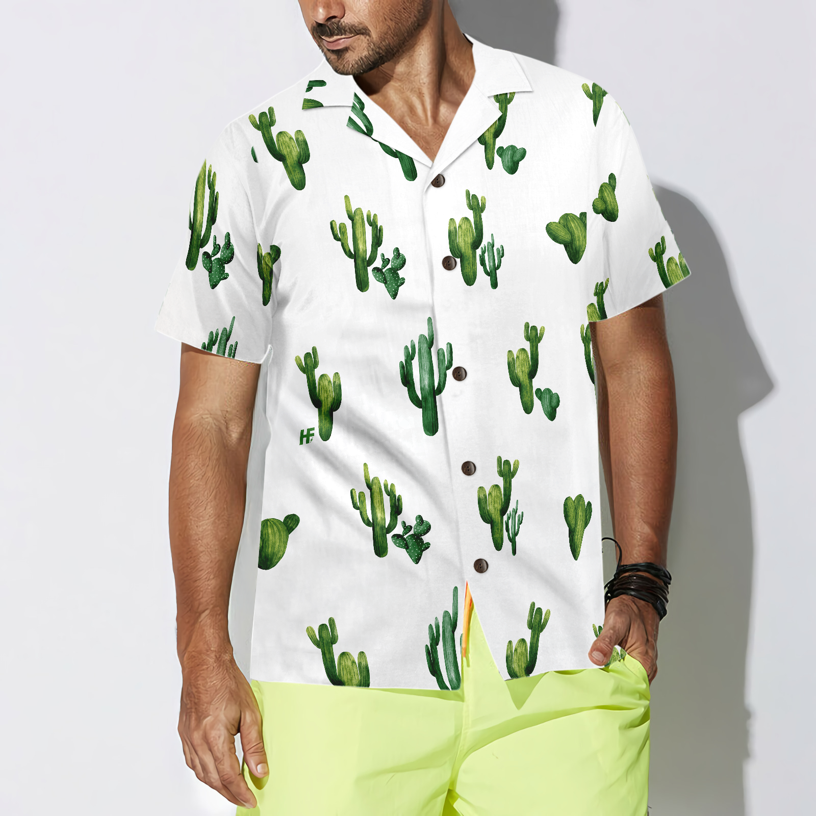 Cactus Plant Hawaiian Shirt, Best Gift For Husband, Wife, Boyfriend, Girlfriend, Friend, Family