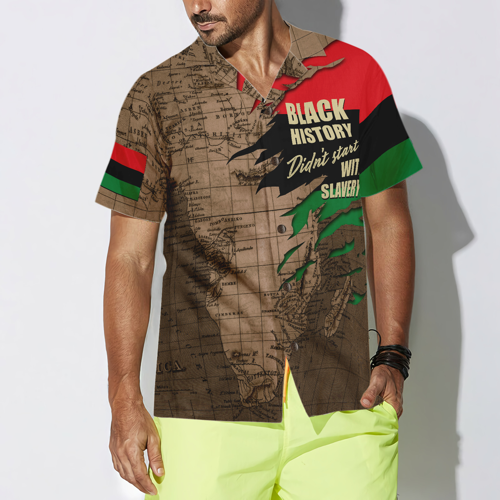 Black History Didn't Start With Slavery Hawaiian Shirt - Perfect Gift For Friends, Husband, Boyfriend, Family