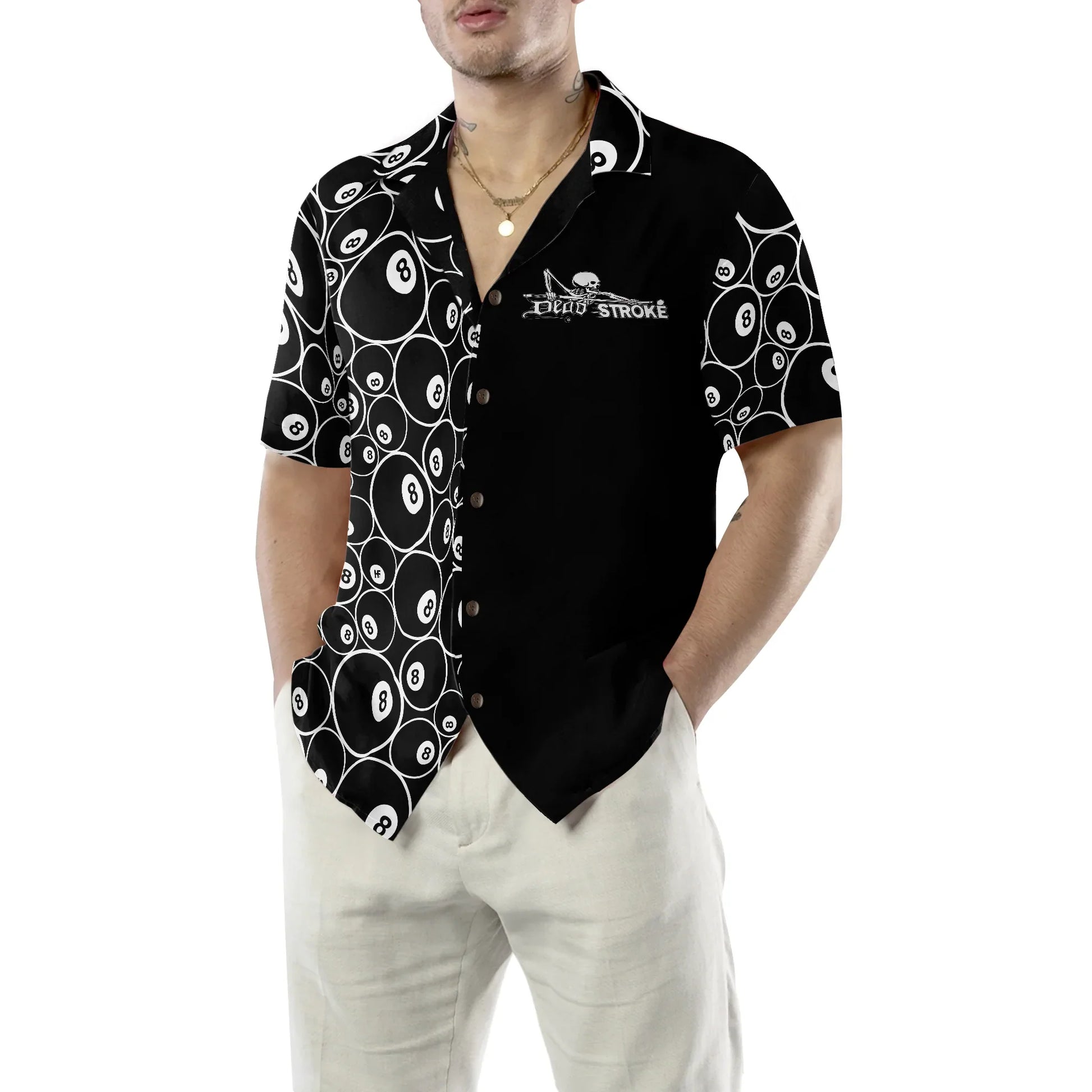 Billiard Dead Stroke Hawaiian Shirt - Best Gift For Husband, Boyfriend