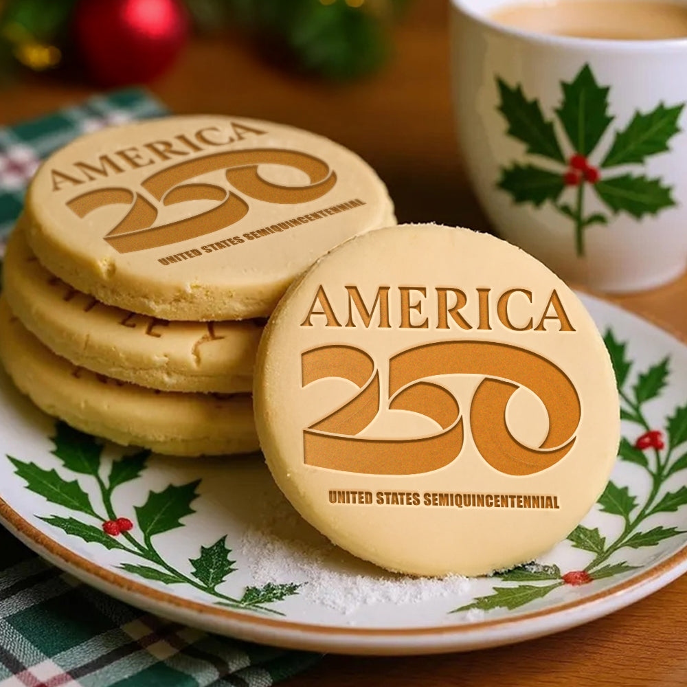 USA Semiquincentennial America 250 Patriotic Cookie Stamp LM32 897449