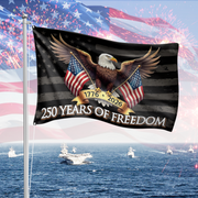 250 Years of Freedom American House Flag USA 250th Anniversary 1776-2026 House Flag CH07 896942