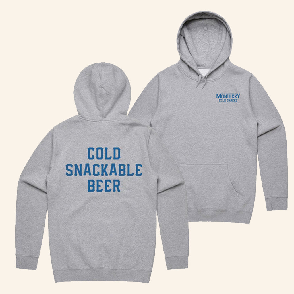 Montucky Cold Snacks Merch Cold Snackable Beer Hoodie Christmas Gift Ideas For Dad - Thriftgiftshop