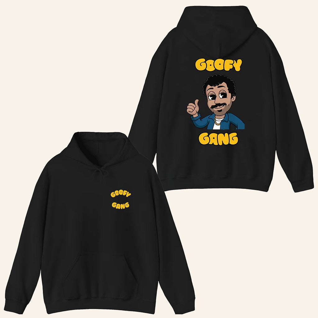 Morgan Jay Merch Goofy Gang Black Hoodie Cool Gifts For Music Lovers - Thriftgiftshop