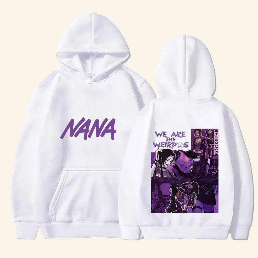 Nana Anime Merch Anime Nana Osaki Hoodie We Are The Weirdos Hoodie Gifts For Anime Lovers - Thriftgiftshop