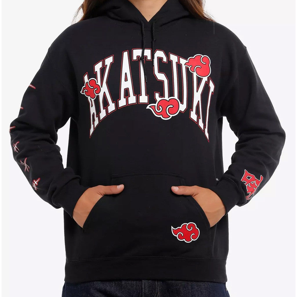 Naruto Merch Naruto Shippuden Akatsuki Clouds Hoodie Great Gifts For Anime Lovers - Thriftgiftshop