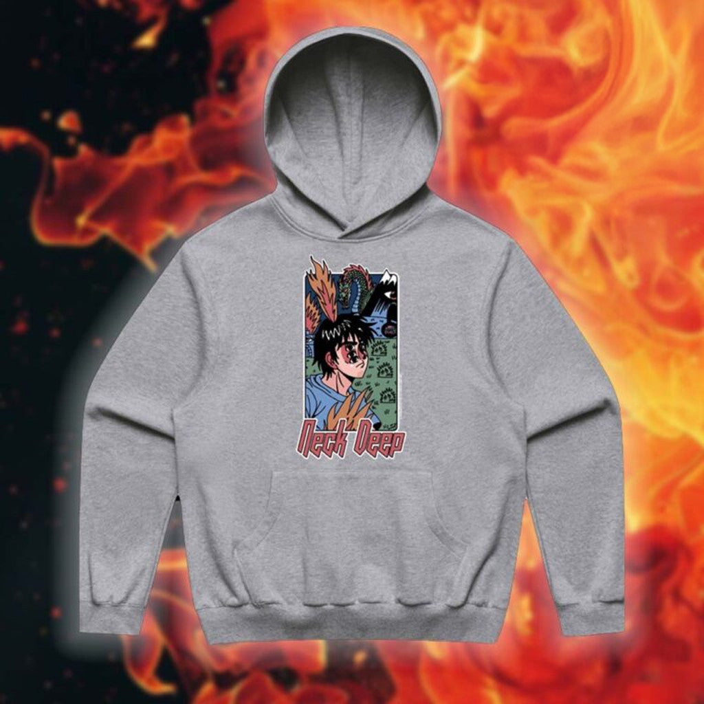 Neck Deep 10 Year Merch Collection SLNOTGY Manga Hoodie Neck Deep Merch Gifts For Music Fans - Thriftgiftshop