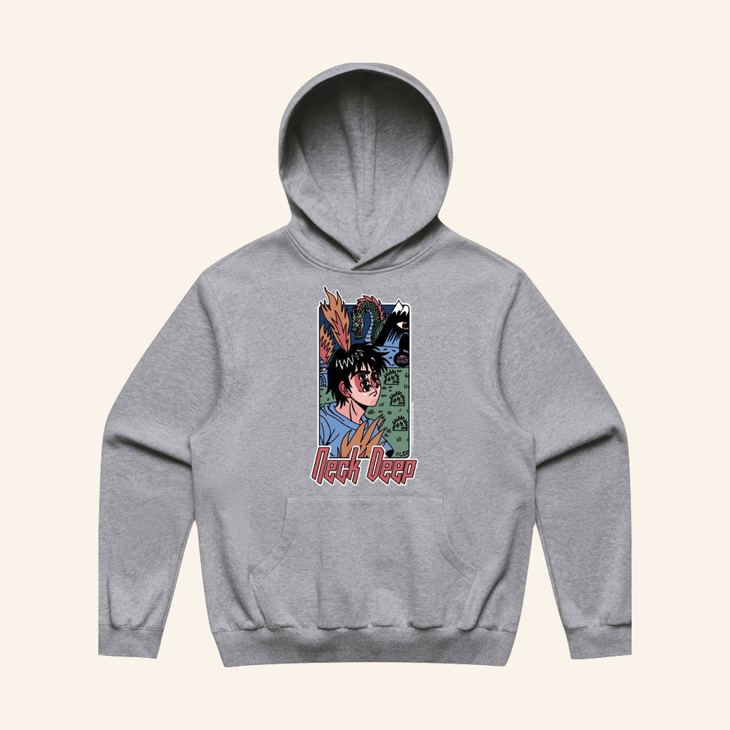 Neck Deep Merch LNOTGY Manga Hoodie Best Gifts For Music Lovers - Thriftgiftshop