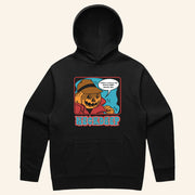 Neck Deep Merch Pumpkin Guy Black Hoodie Halloween Gifts For Him - Thriftgiftshop