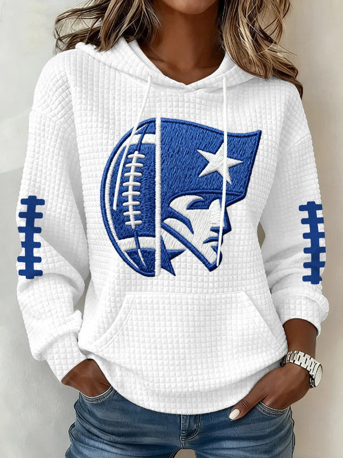 New England Football Hoodie New England Pride Merch Game Day Football Shirts Gifts For Wife - Thriftgiftshop