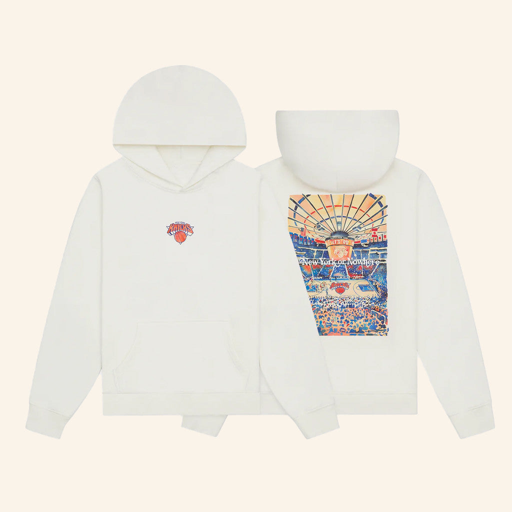 New York Or Nowhere Merch NYON x Knicks Garden Color Hoodie Gifts For Basketball Lovers - Thriftgiftshop