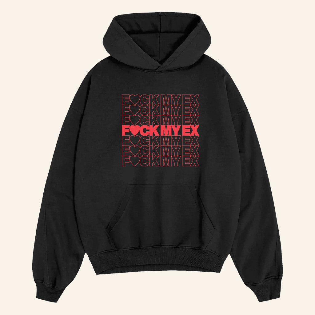 Nick Nayersina Merch F My Ex Black Hoodie Christmas Gift Ideas For Him - Thriftgiftshop
