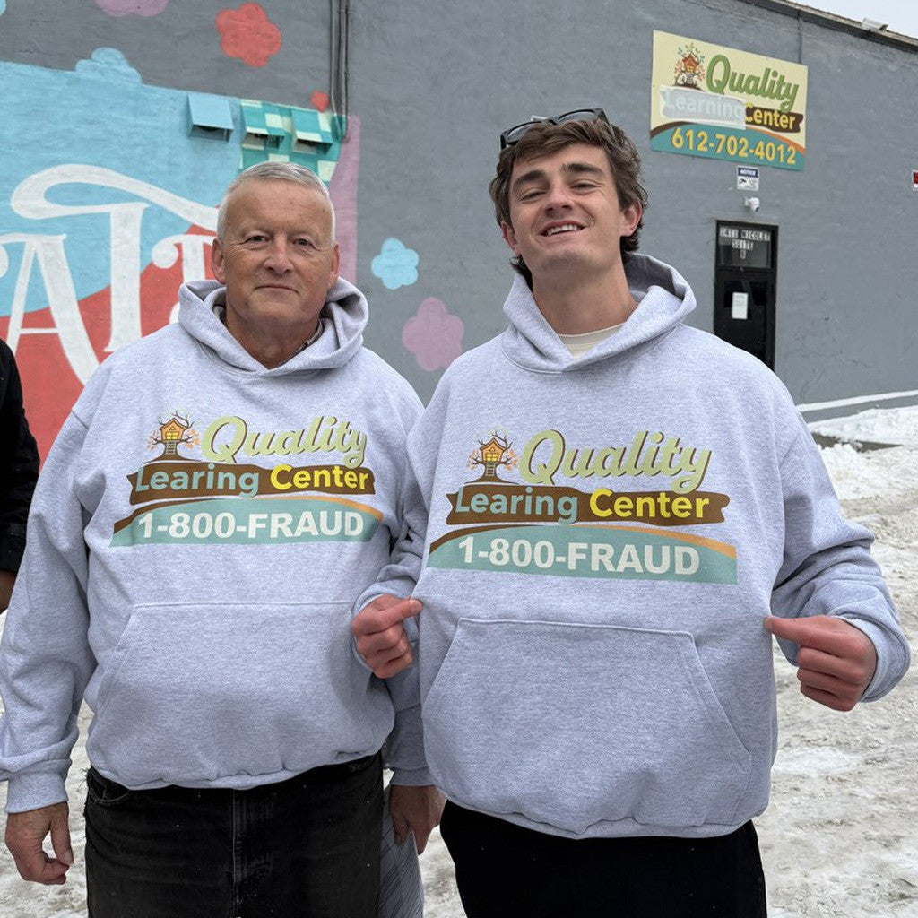 Nick Shirley Merch Quality Learing Center Hoodie Minnesota Fraud Nick Shirley Merch Friend Gift - Thriftgiftshop