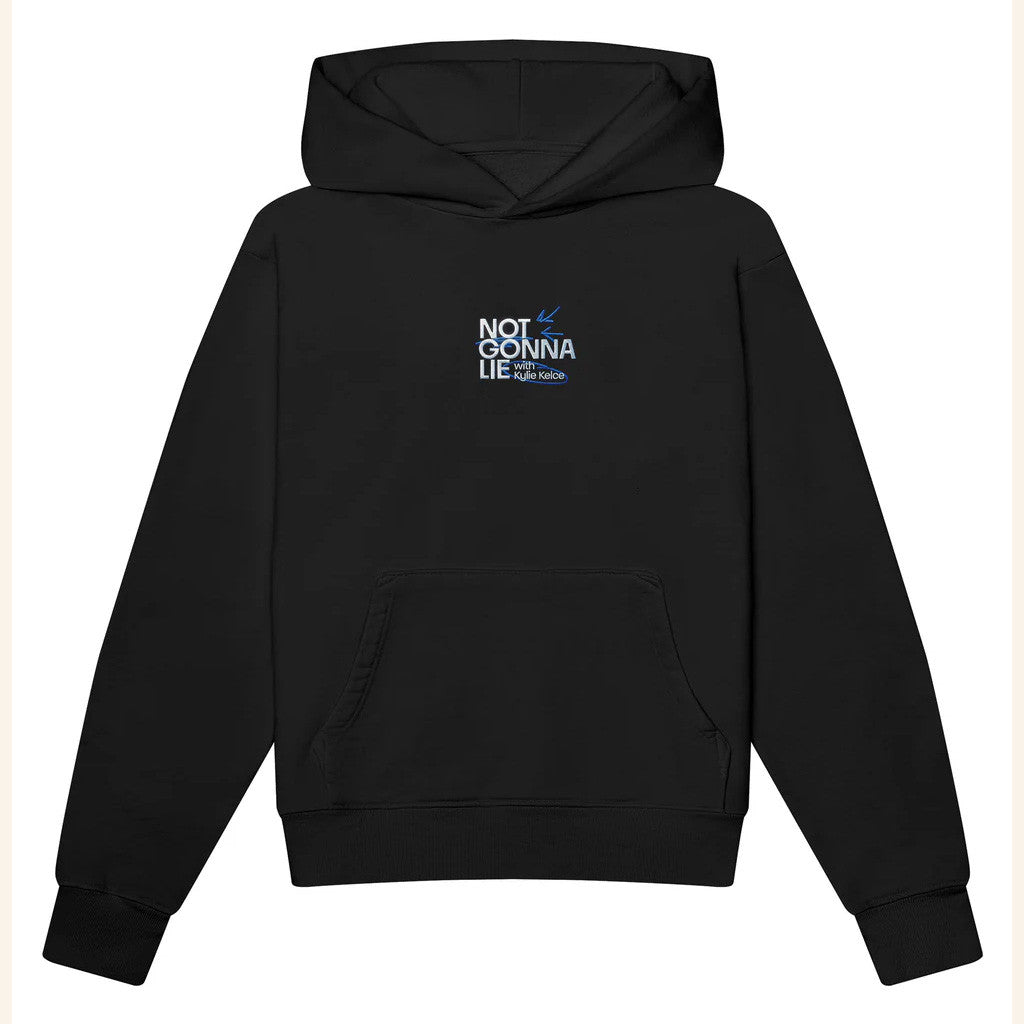 Not Gonna Lie W Kylie Kelce Merch FAFO Embroidered Hoodie Not Gonna Lie Hoodie Gifts For Him - Thriftgiftshop