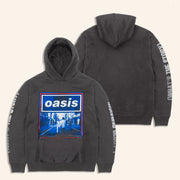 Oasis Merch 2025 Live 25 Whats The Story Hoodie Grey Good Gifts For Boyfriend - Thriftgiftshop