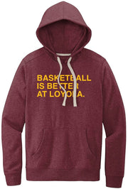 OBVIOUS SHIRTS Merch Basketball Is Better At Loyola Hoodie Gift For Basketball Lover - Thriftgiftshop