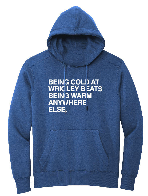 OBVIOUS SHIRTS Merch Being Cold At Wrigley Hoodie Present For Husband - Thriftgiftshop