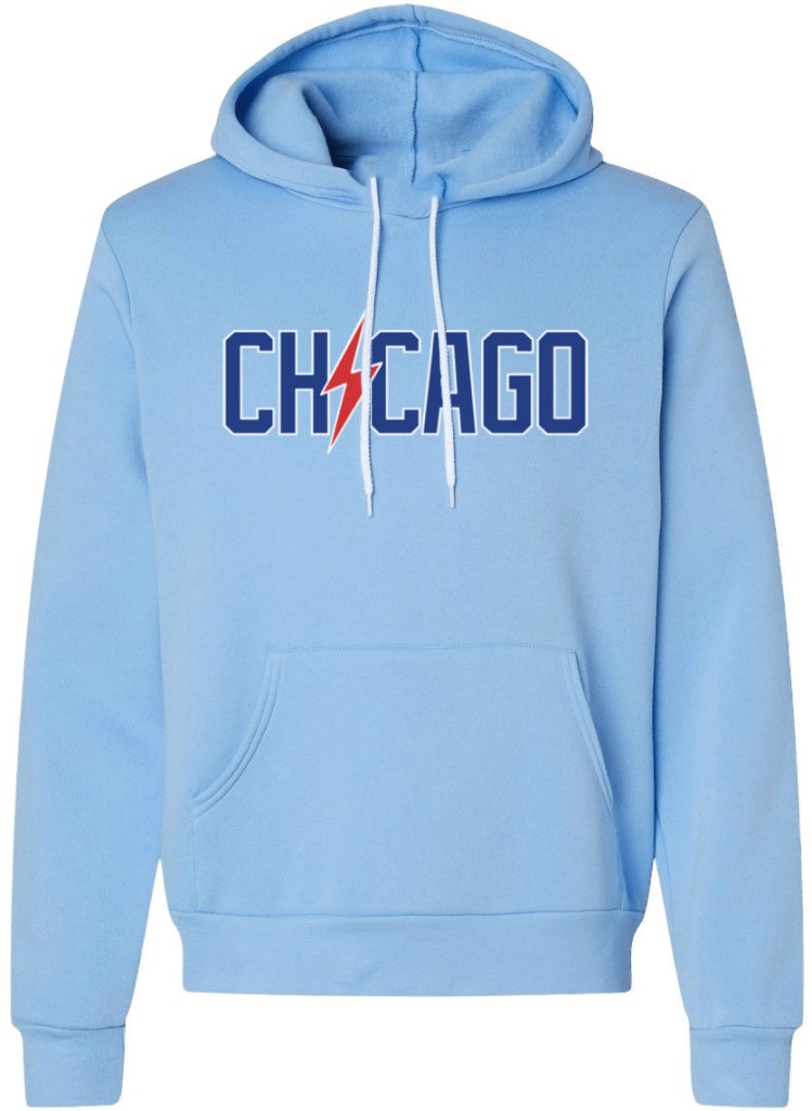 OBVIOUS SHIRTS Merch Chicago Is Electric Hoodie Great Gifts For Sister - Thriftgiftshop