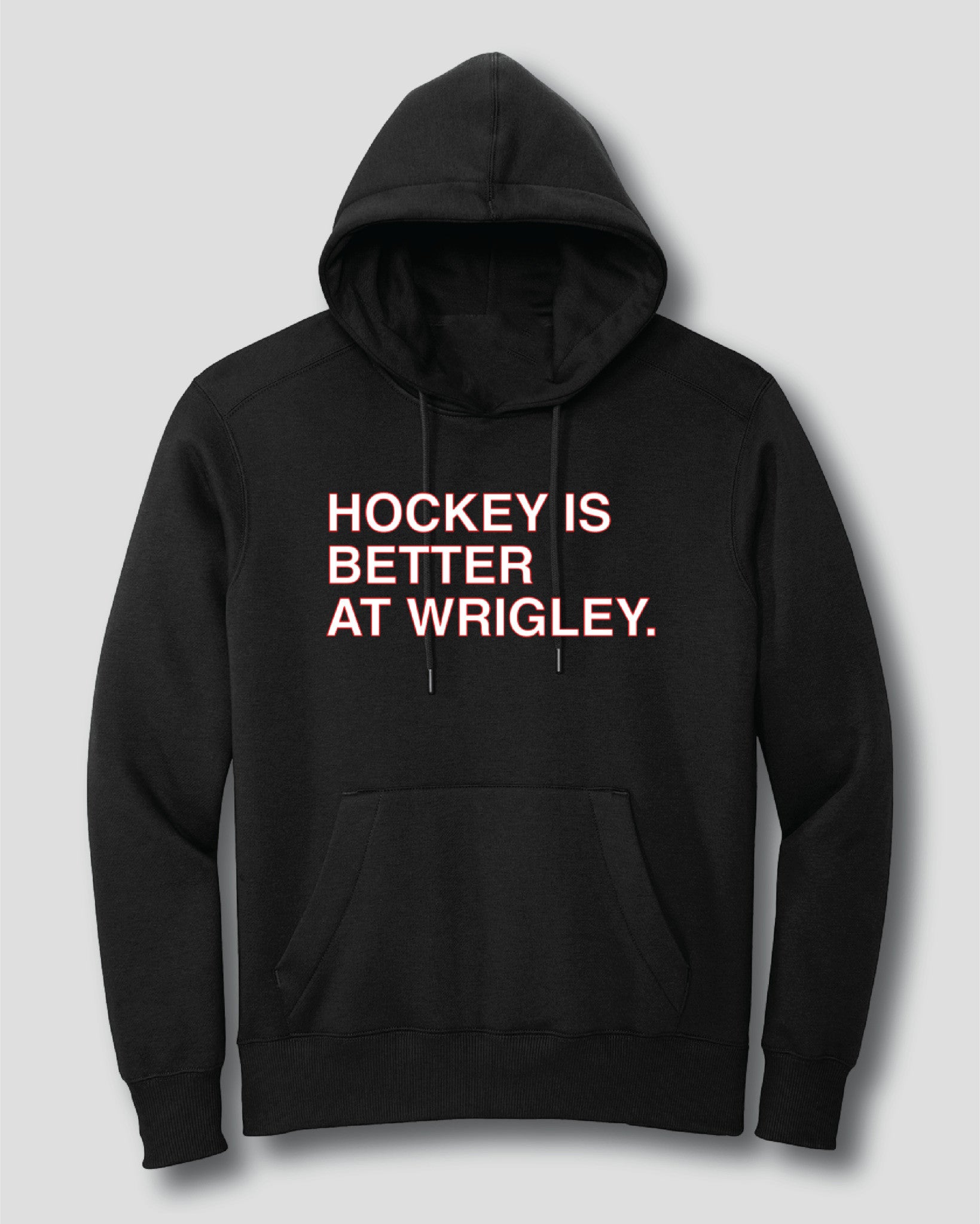 OBVIOUS SHIRTS Merch Hockey Is Better At Wrigley Hoodie Gifts For Hockey Lovers - Thriftgiftshop